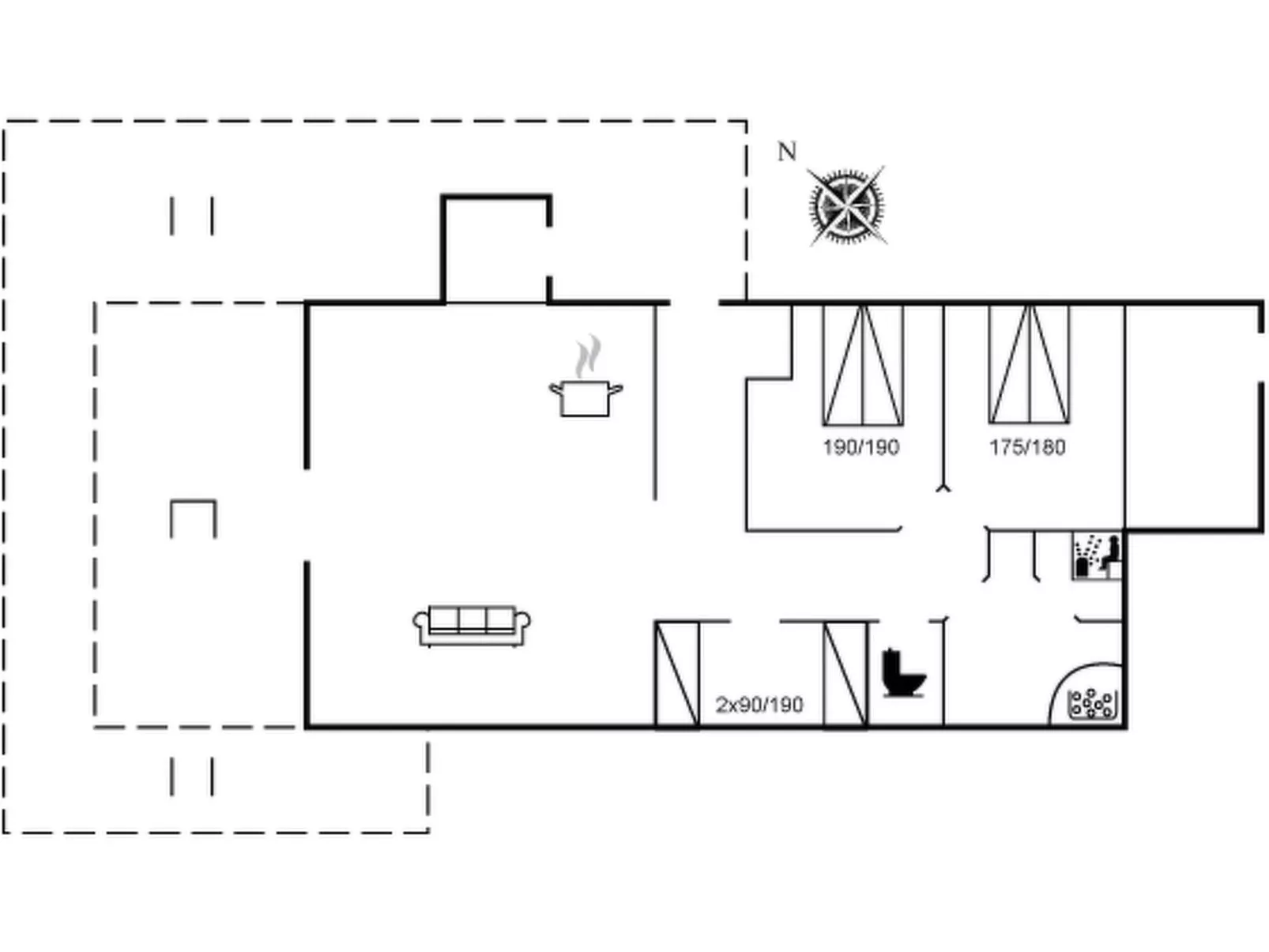 "Elfi" - 30m from the sea-Binnen