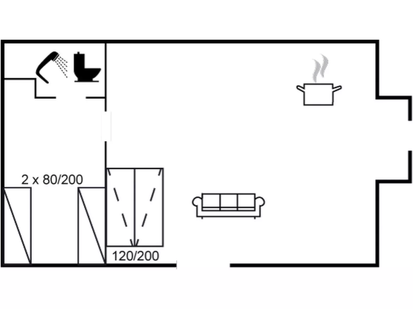 "Melia" - 50m to the fjord-Binnen