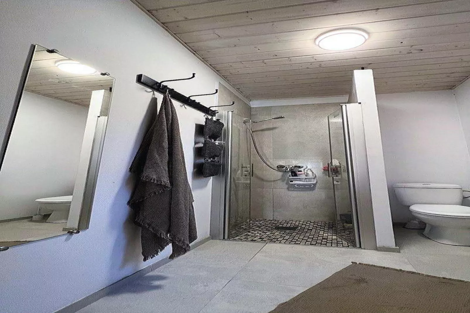 Budlejowy domek dla 4 osób w Kołczewie-Badkamer