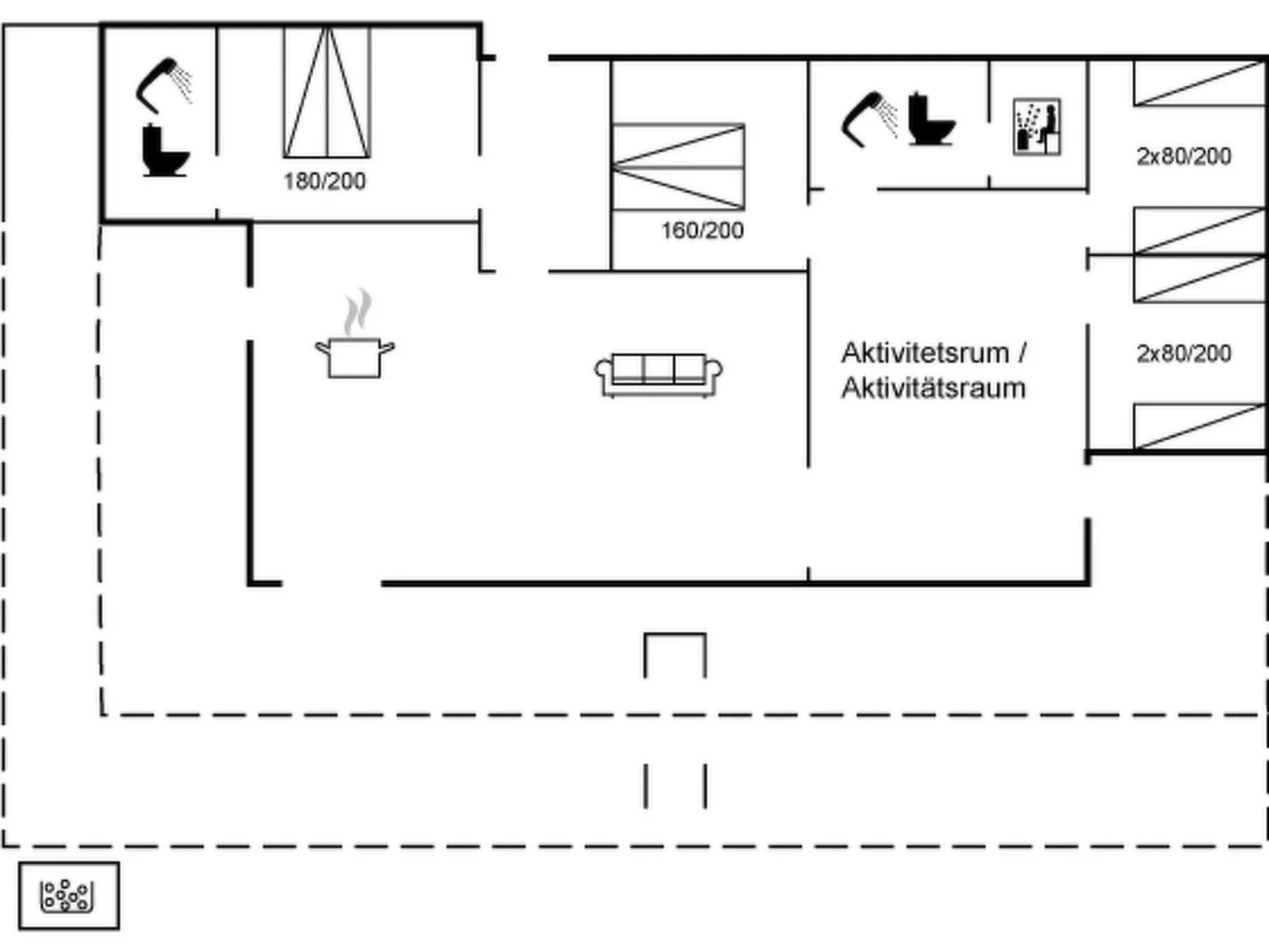 "Tinja" - 900m from the sea-Binnen