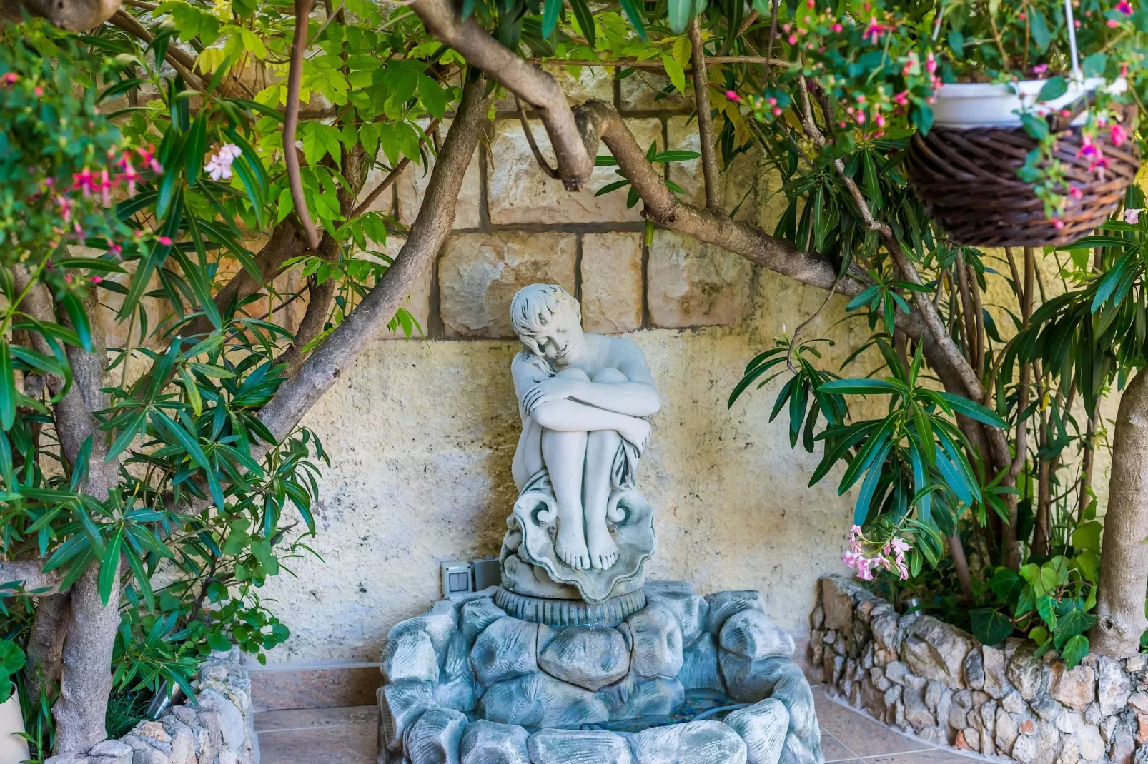 Apartments Aura - Comfort Studio Apartment 1 with shared swimming pool-Buitenlucht