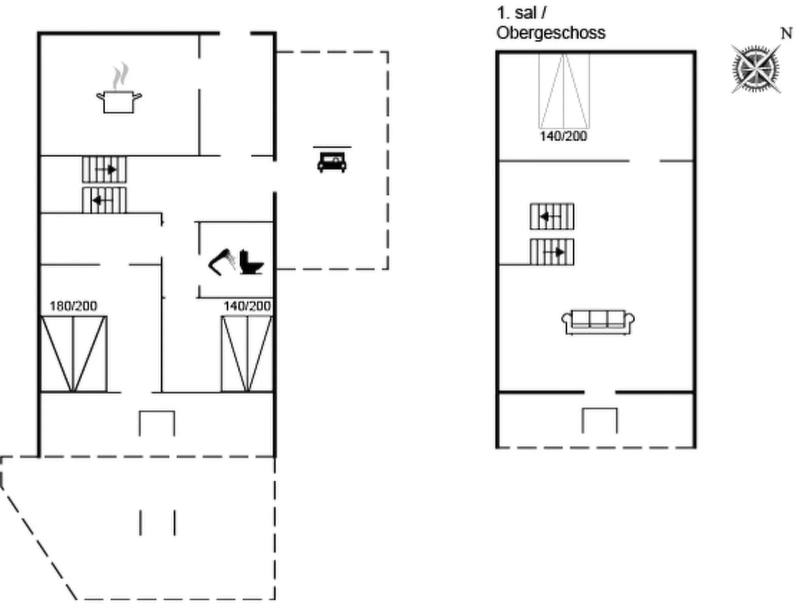 "Birla" - 600m from the sea-Binnen