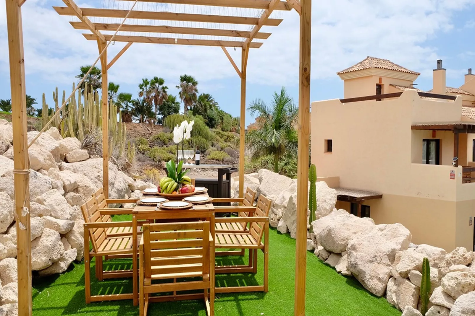 Casa Amarilla Golf-Terrasbalkon