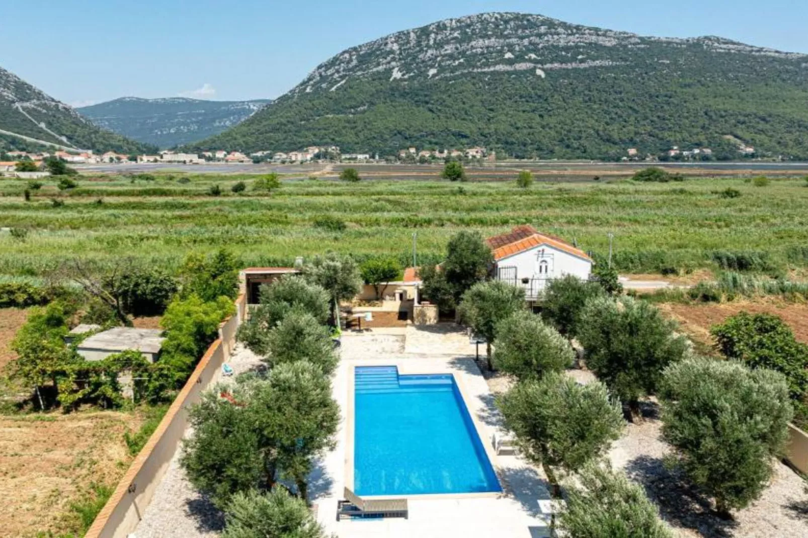 Natur Olive House Ston-Buitenlucht