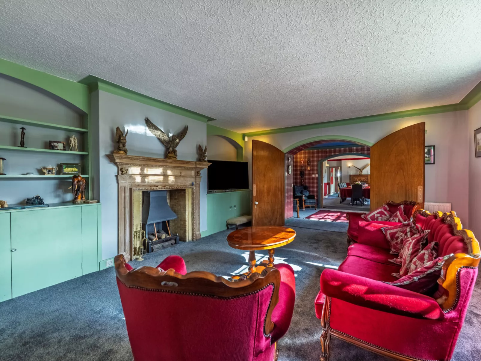 White House Retreat-Binnen