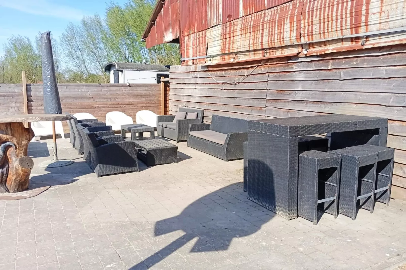 Hol van de vos - wellness-Tuinen zomer