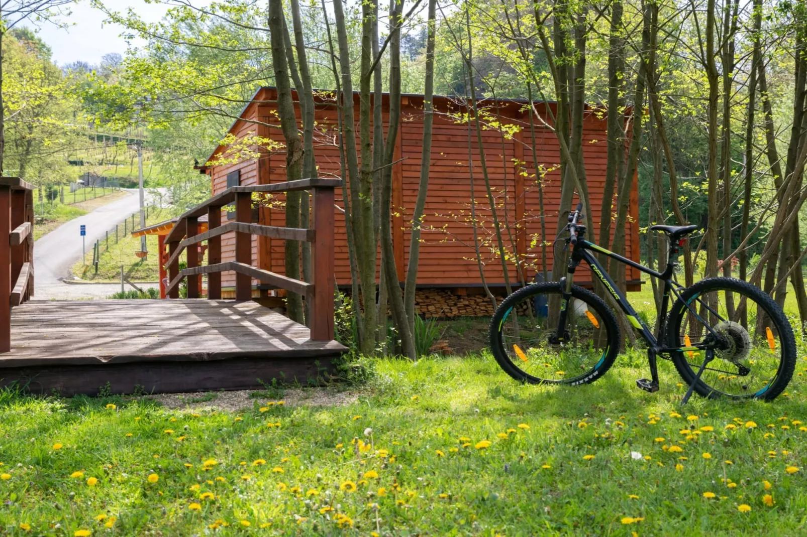 Robinzonski Kamp Hofman - Private Bungalow-Buitenlucht