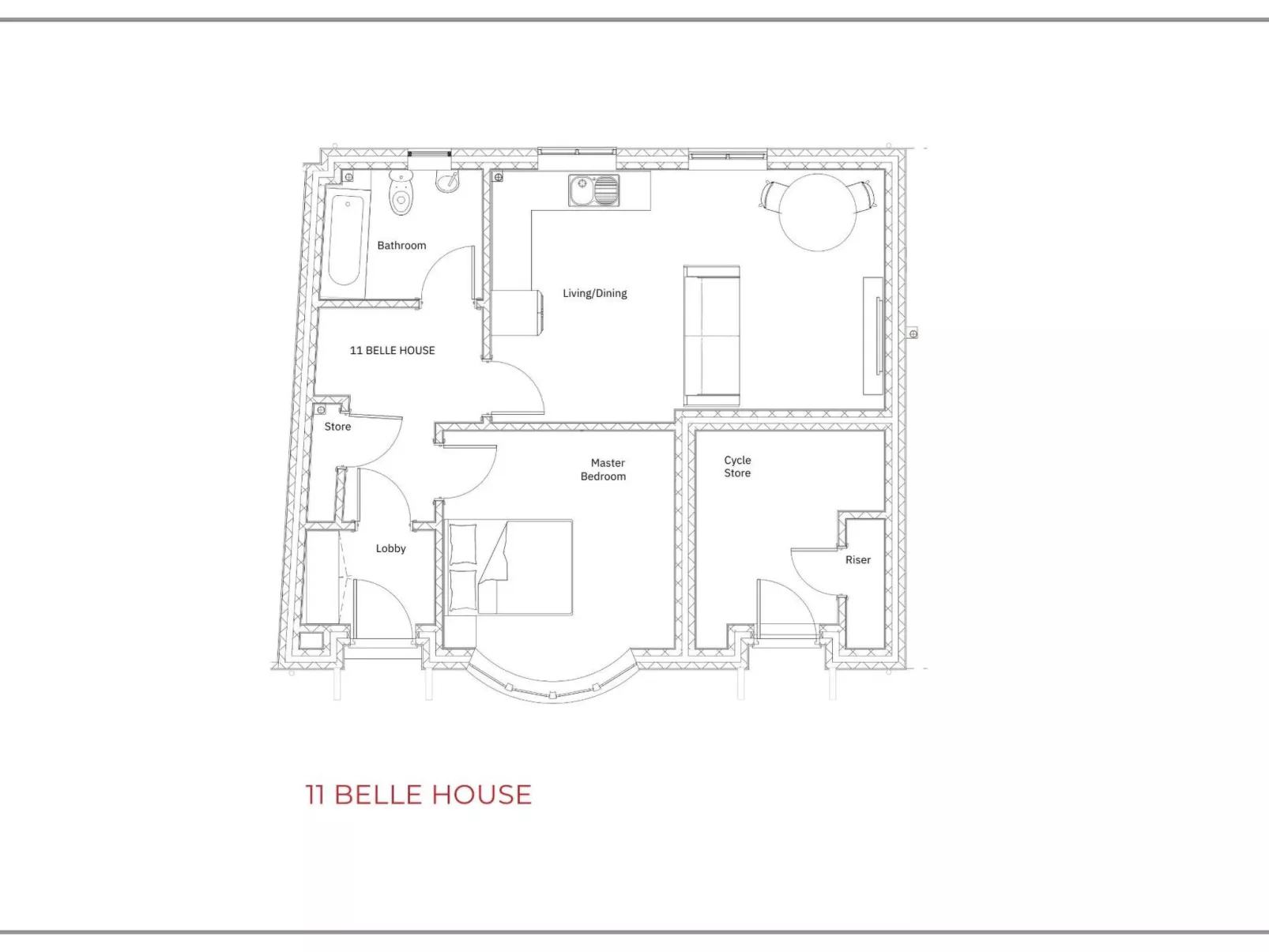 No.11, Belle House-Binnen
