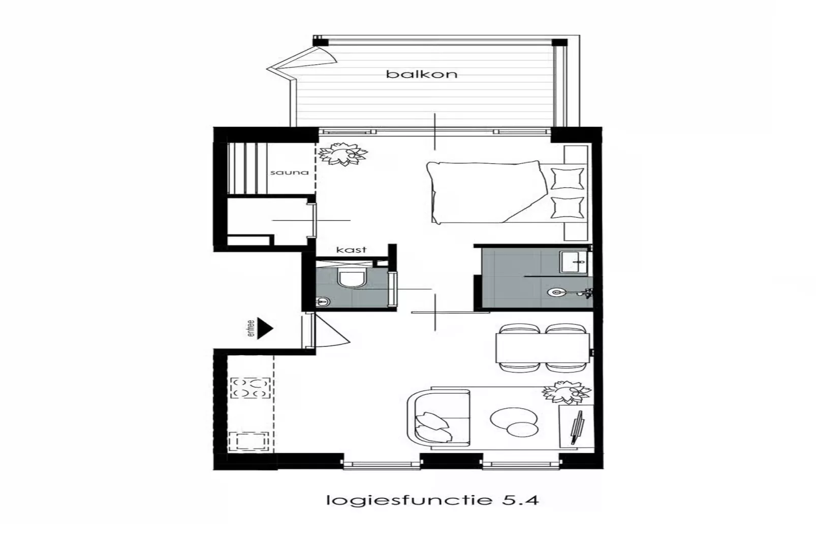 Plein 40 Lodge 11 - New - Plattegrond