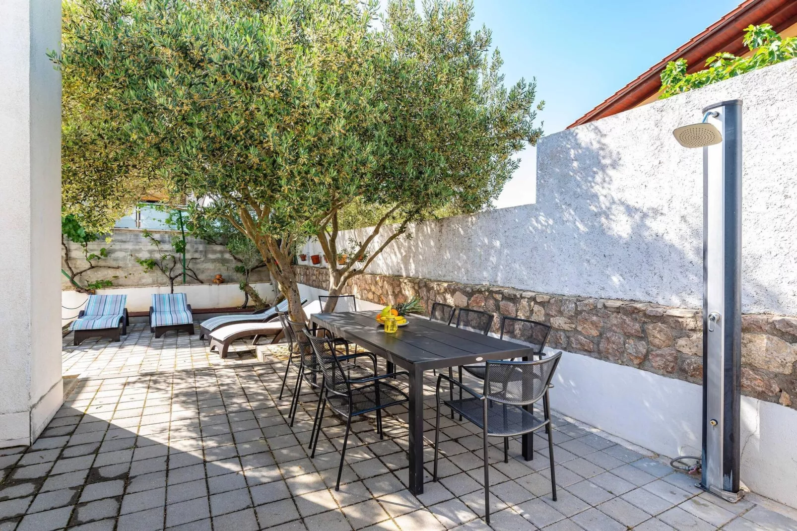 Sea view apartment Dajana-Eetkamer