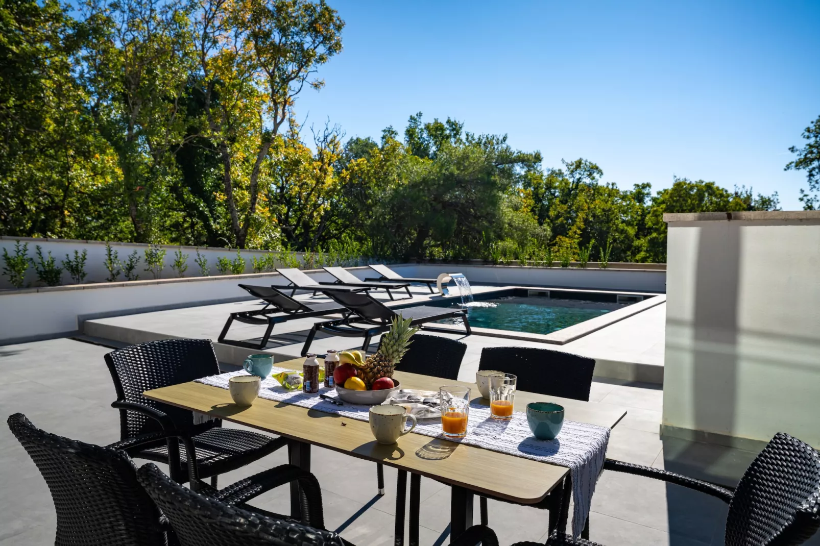 Sea view Villa Senti-Zwembad