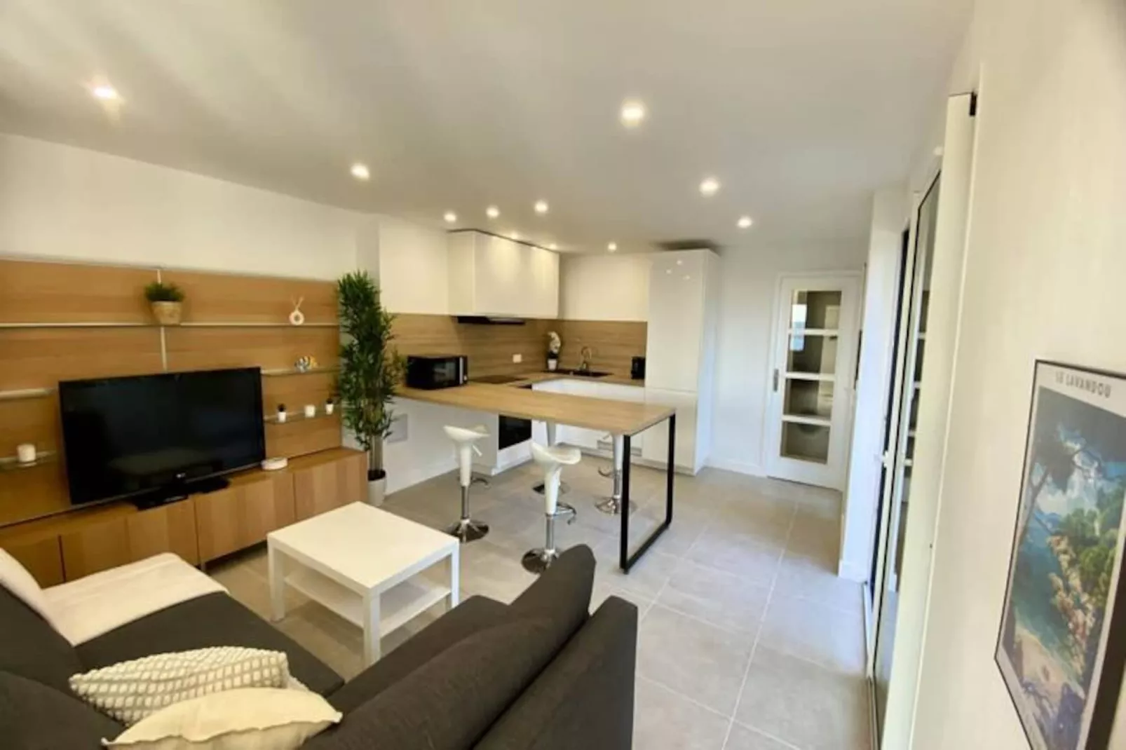 Résidence T2 R&eacute;nov&eacute; Avec Vue Mer Et Grand Balcon &ndash; Aiguebelle, Le Lavandou-Niet-getagd