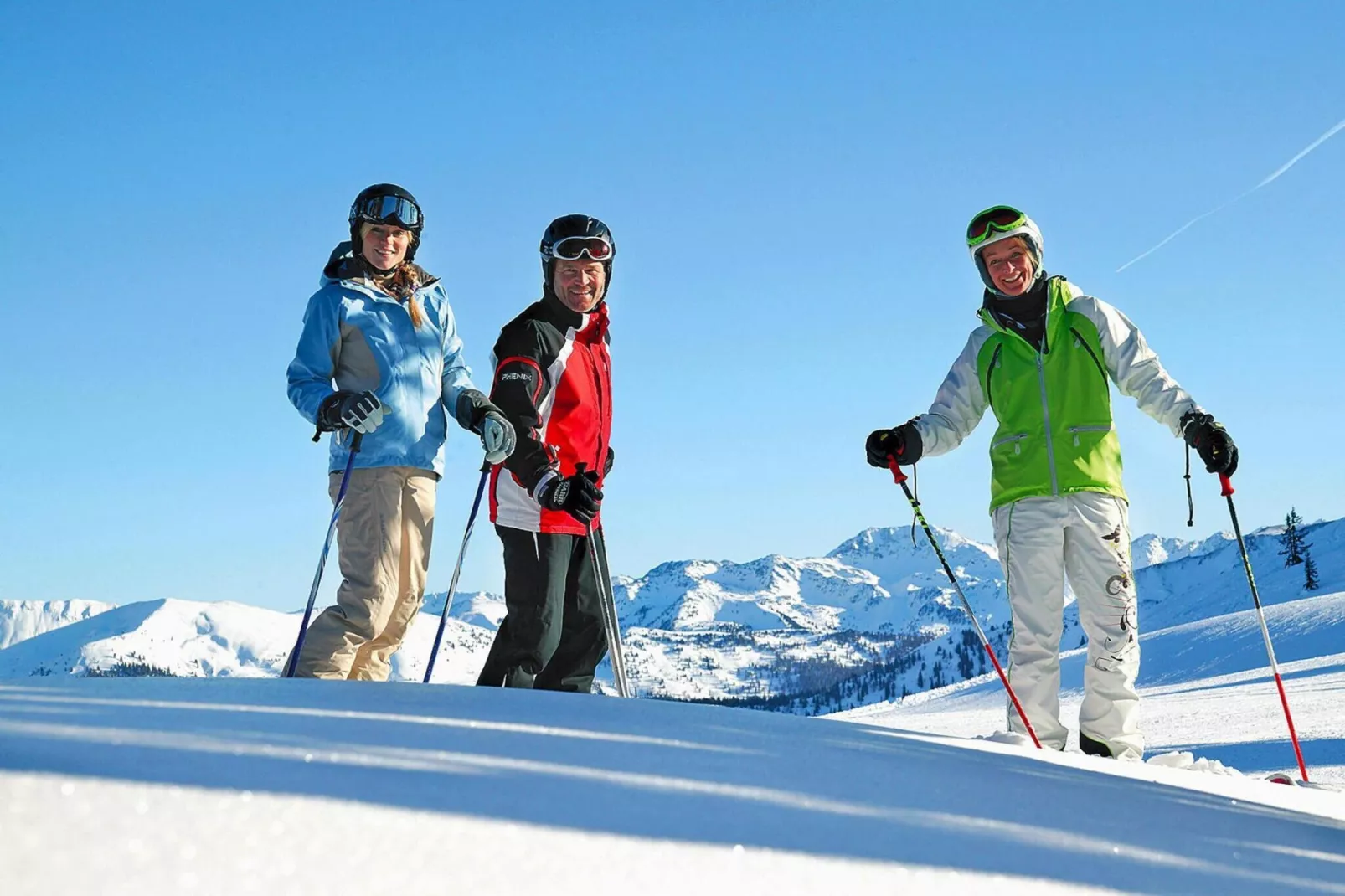 Brunner Apartments-Gebied winter 5km