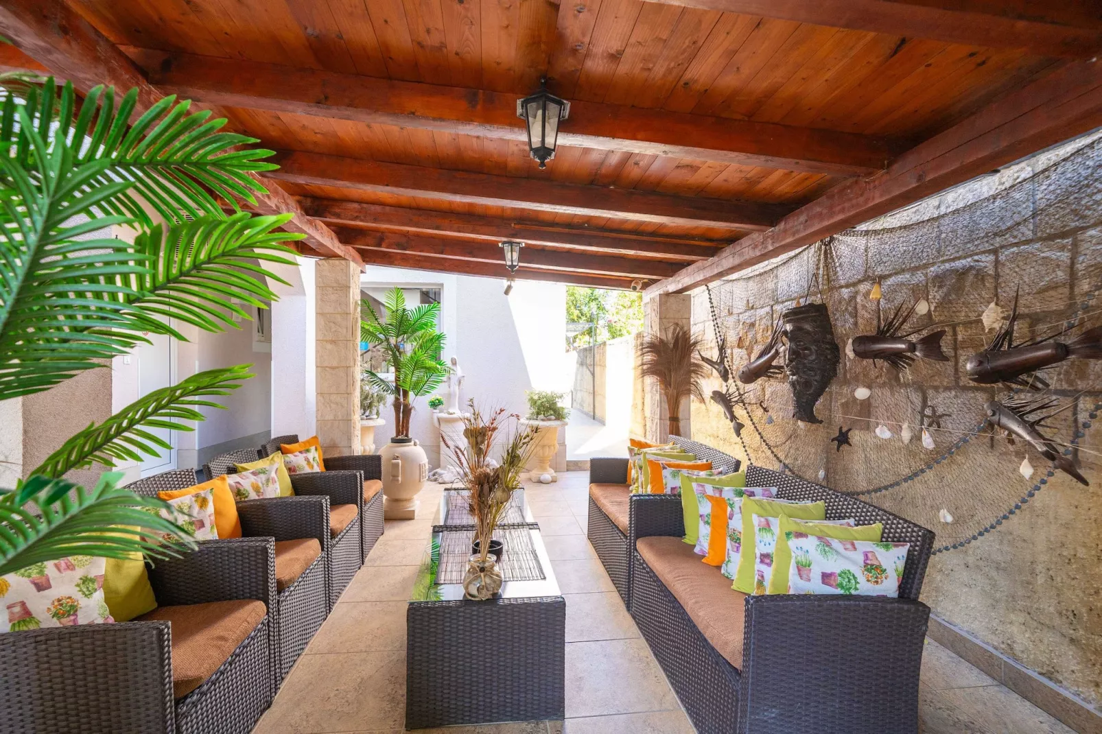 Apartments Aura - Comfort Studio Apartment 5 with shared swimming pool-Buitenlucht