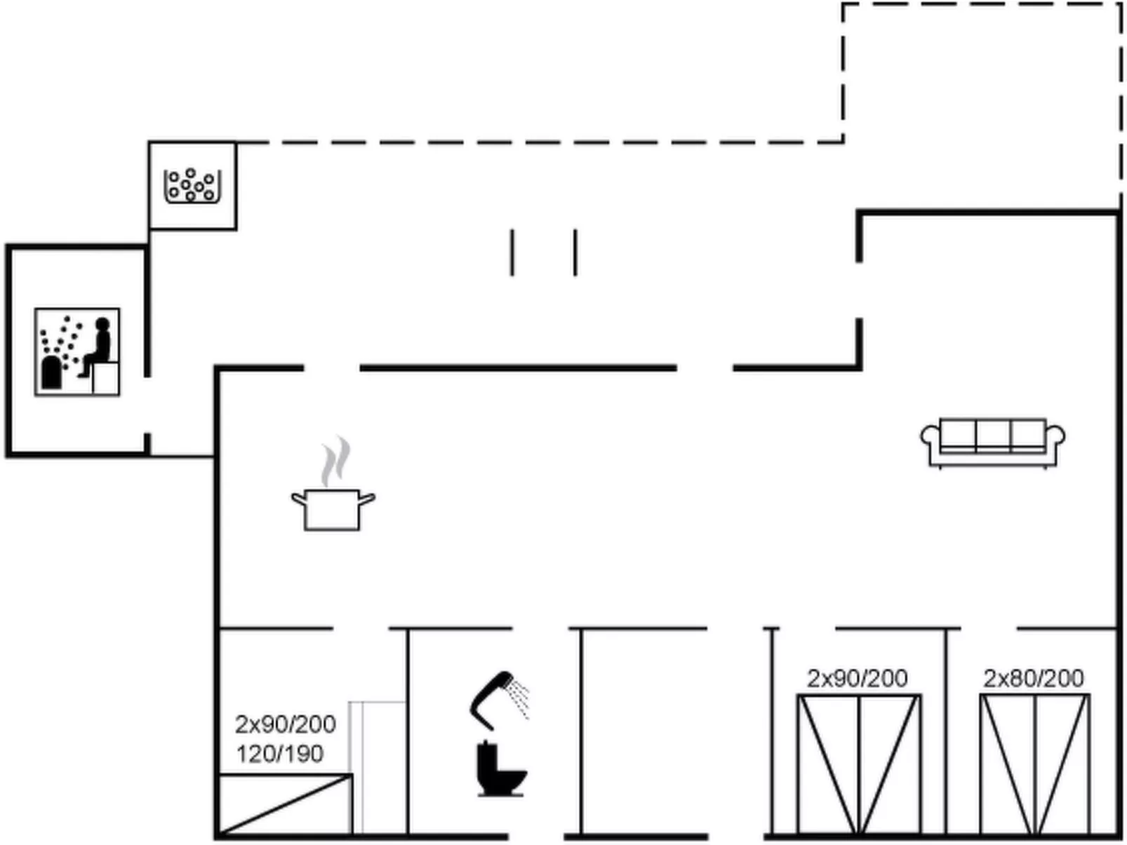"Elisaveta" - 400m to the fjord-Binnen