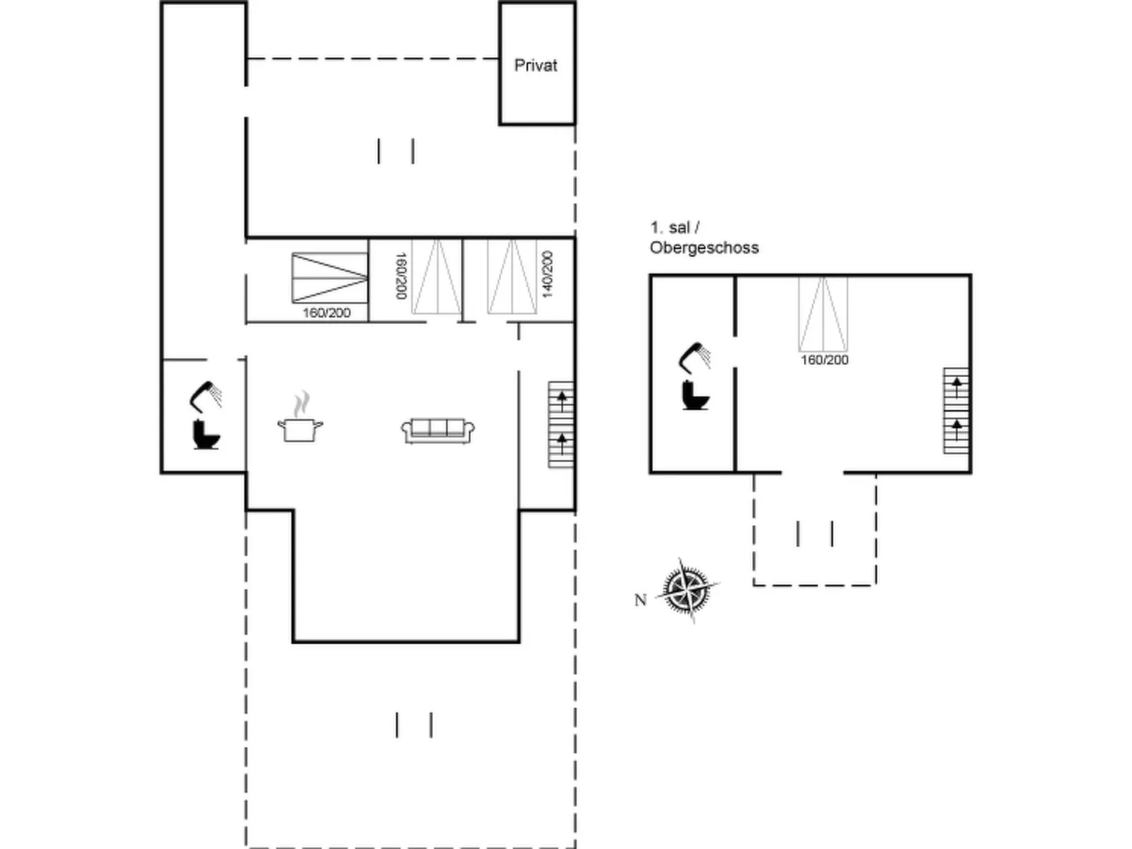 "Devis" - 75m from the sea-Binnen