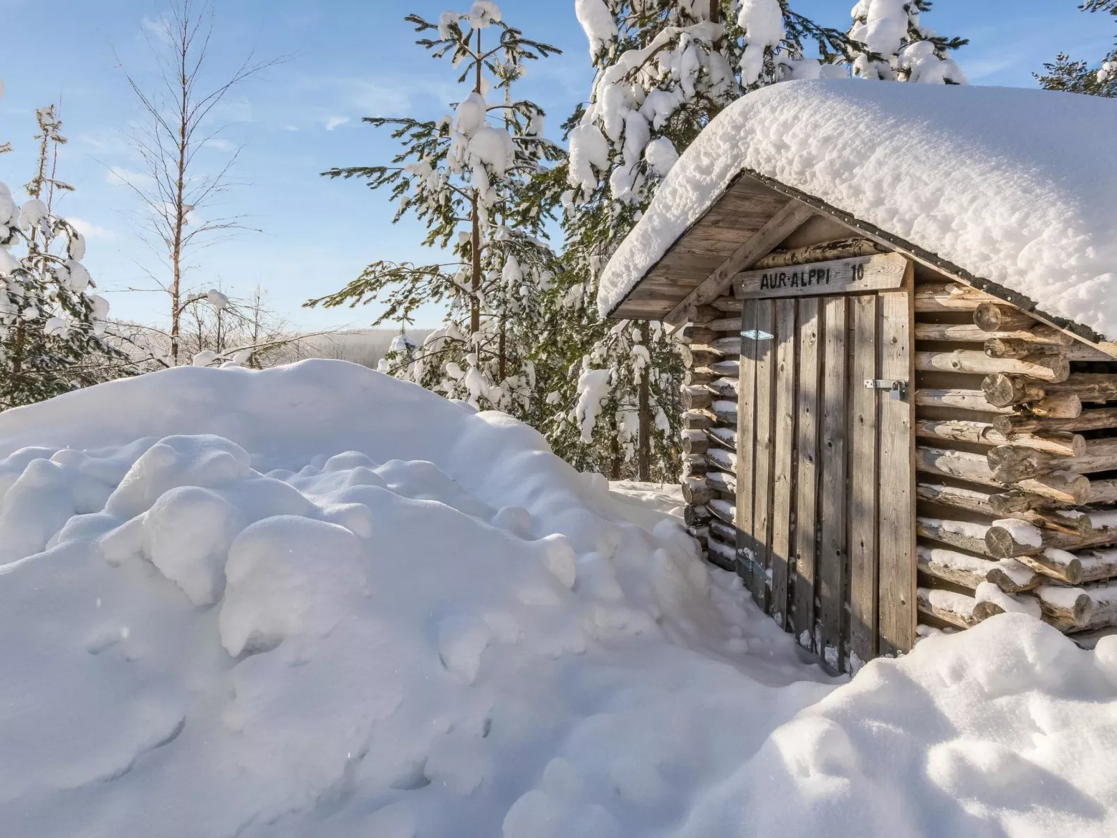 Aurinkoalppi 10a paritalo-Binnen