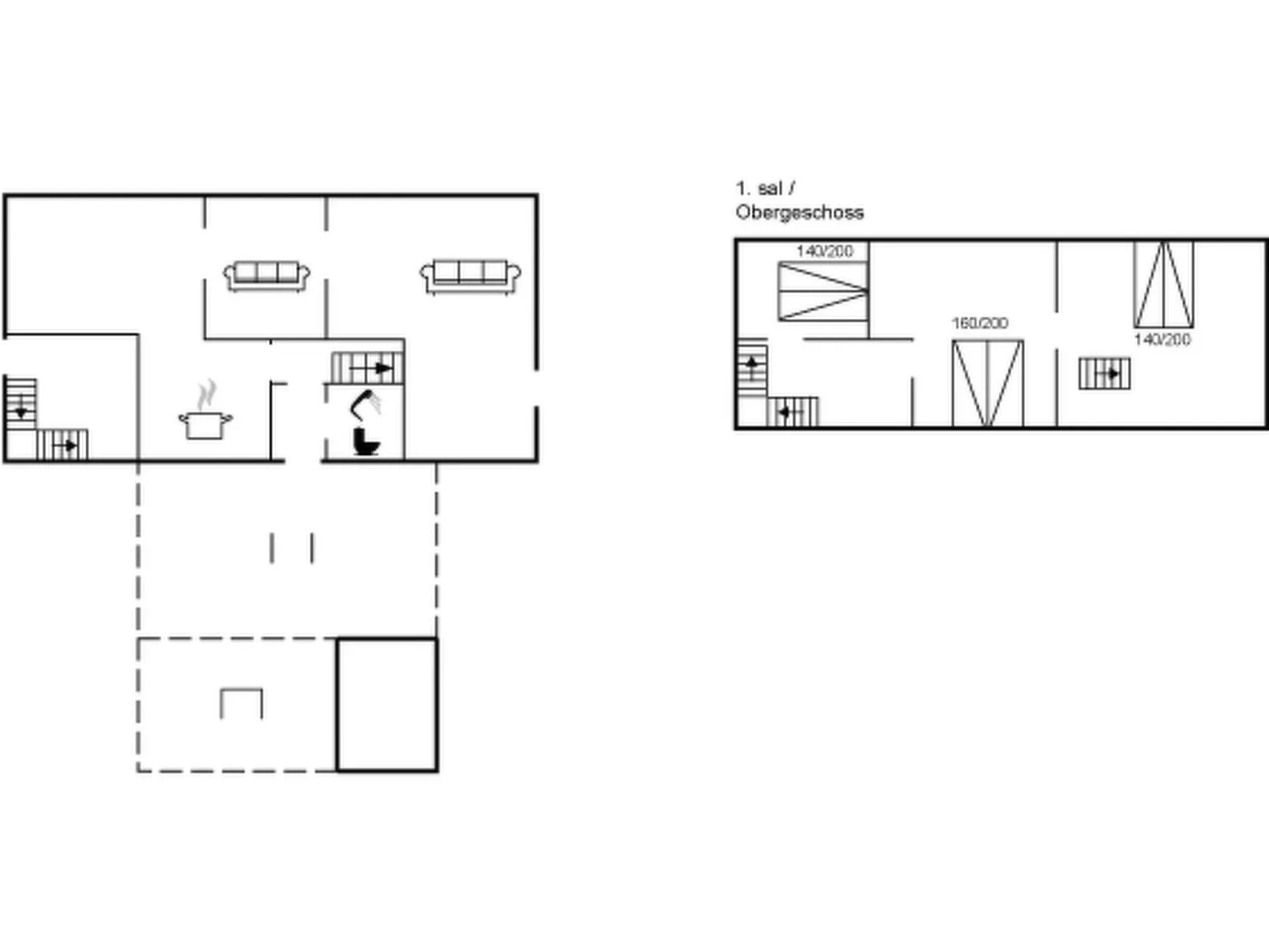 "Constance" - 23km from the sea-Binnen
