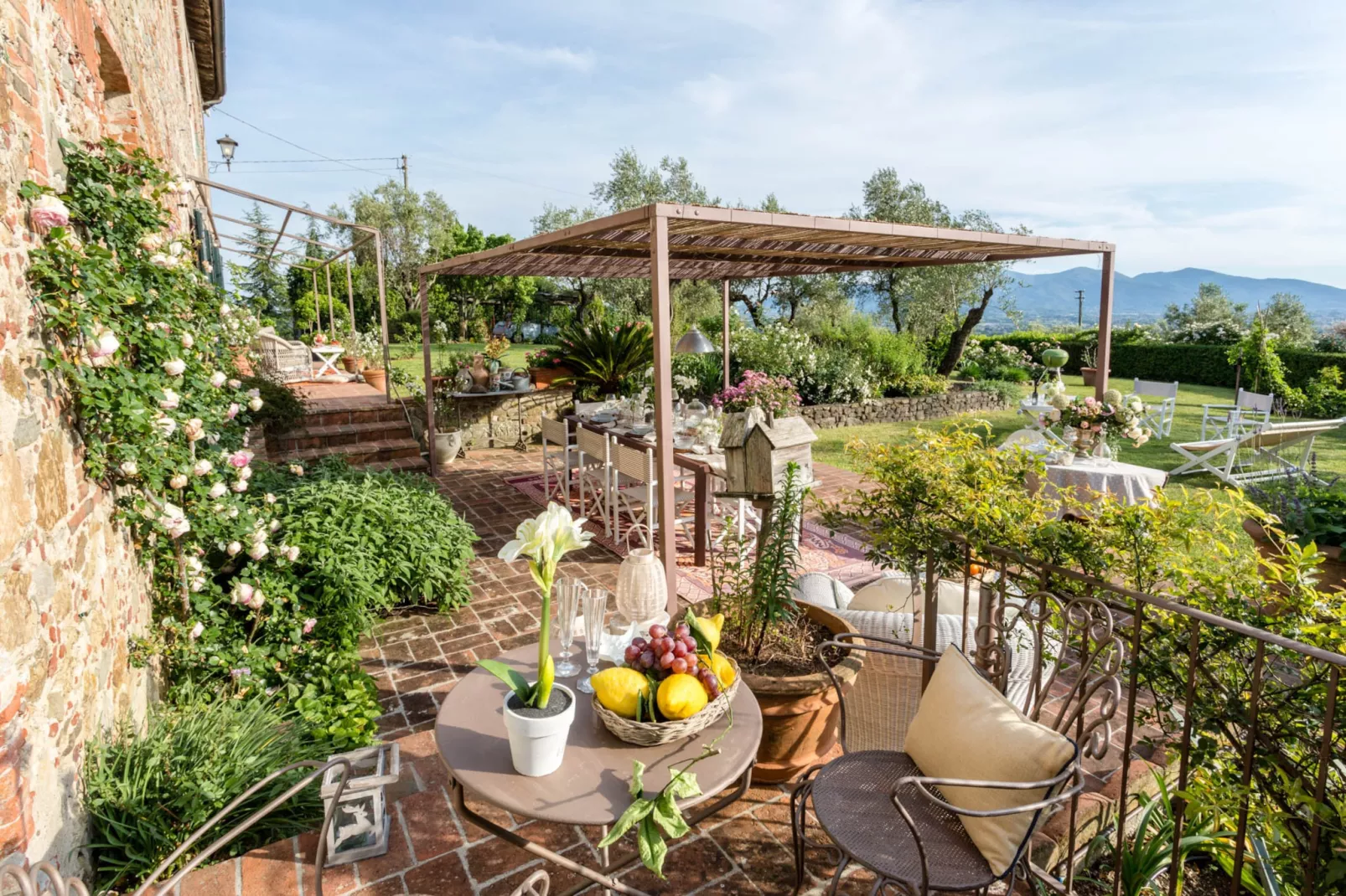 Villa Il Palagio-Terrasbalkon