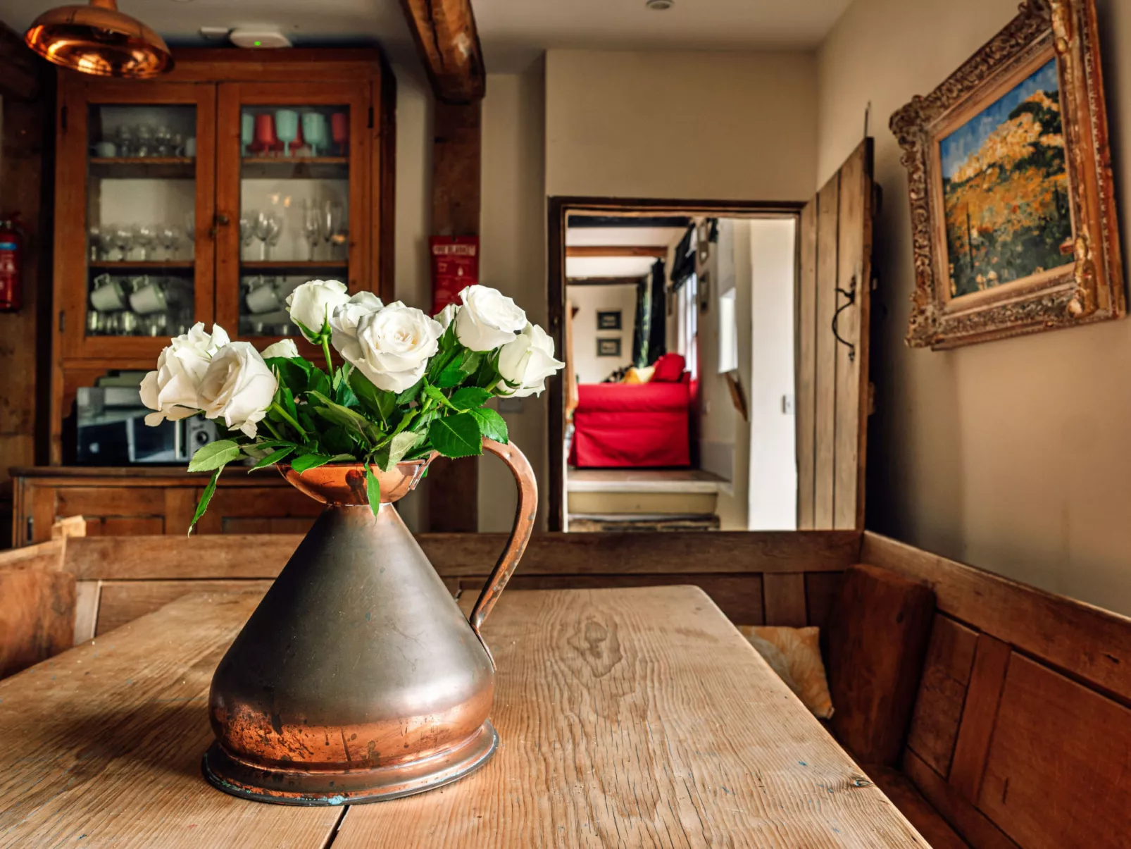 Beili Glas Cottage-Binnen