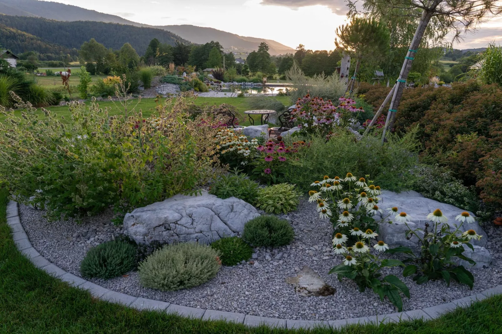 Echo Valley Hillside Holiday Home with Sauna - Two Bedroom Holiday Home with Sauna-Buitenlucht