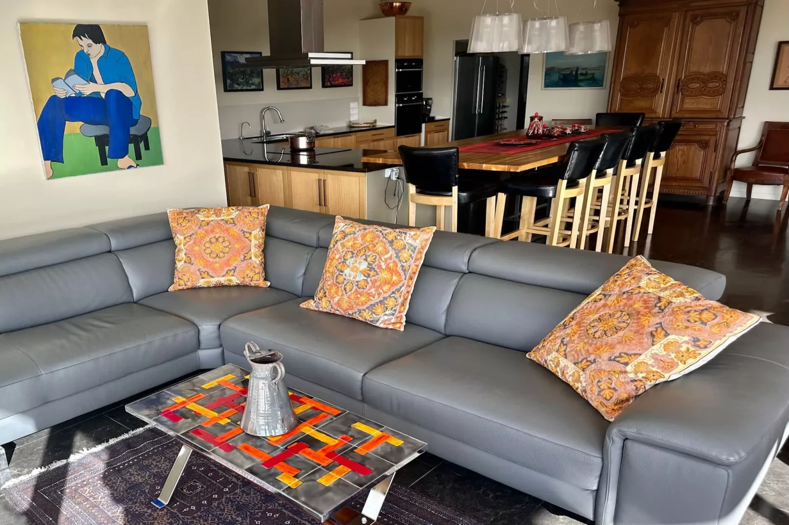 L' Olivette-Woonkamer