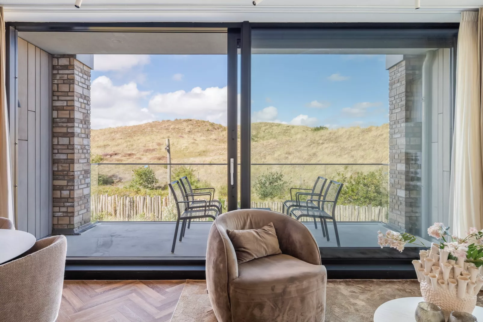 Apartment Bries| 4 Persons-Uitzicht zomer