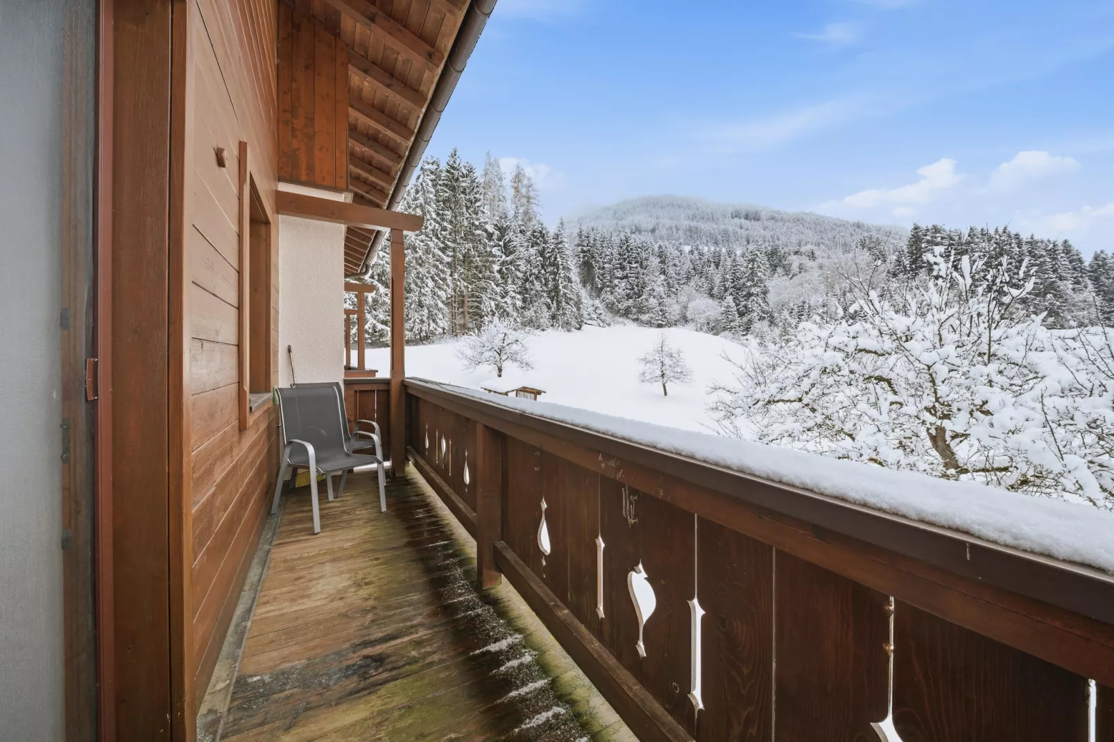 Apartment "Sonnberg"-Uitzicht winter