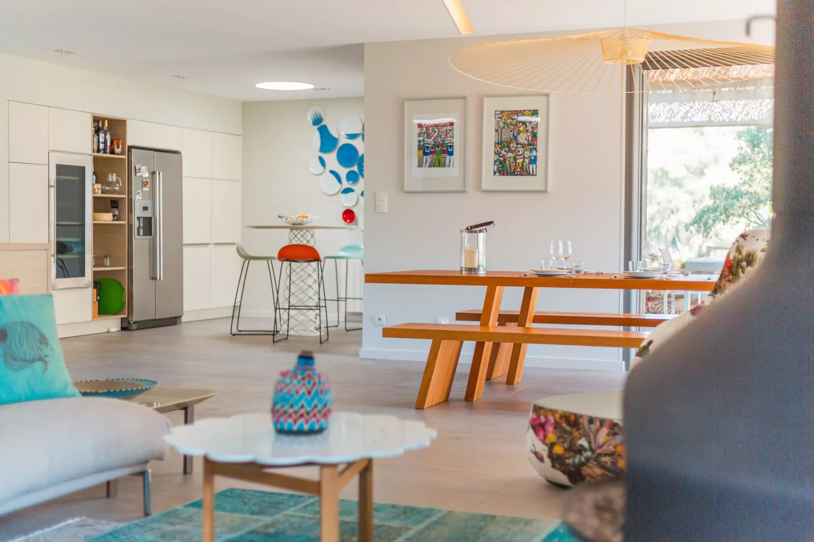 Villa Ephelele-Eetkamer