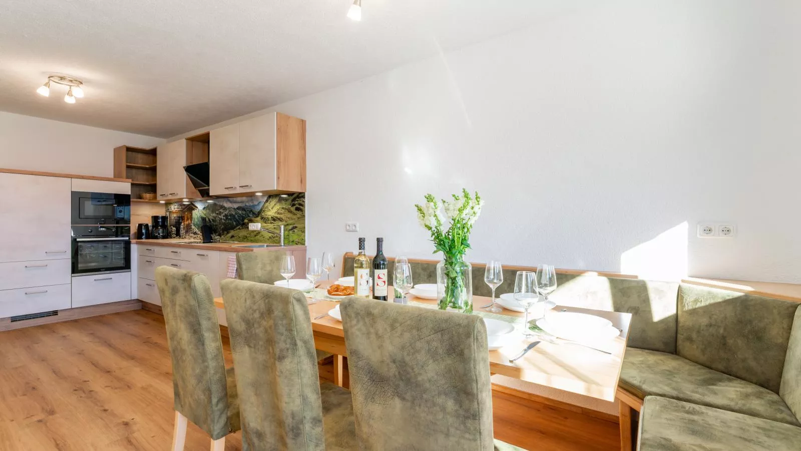 Grünbichel Hof I-Eetkamer