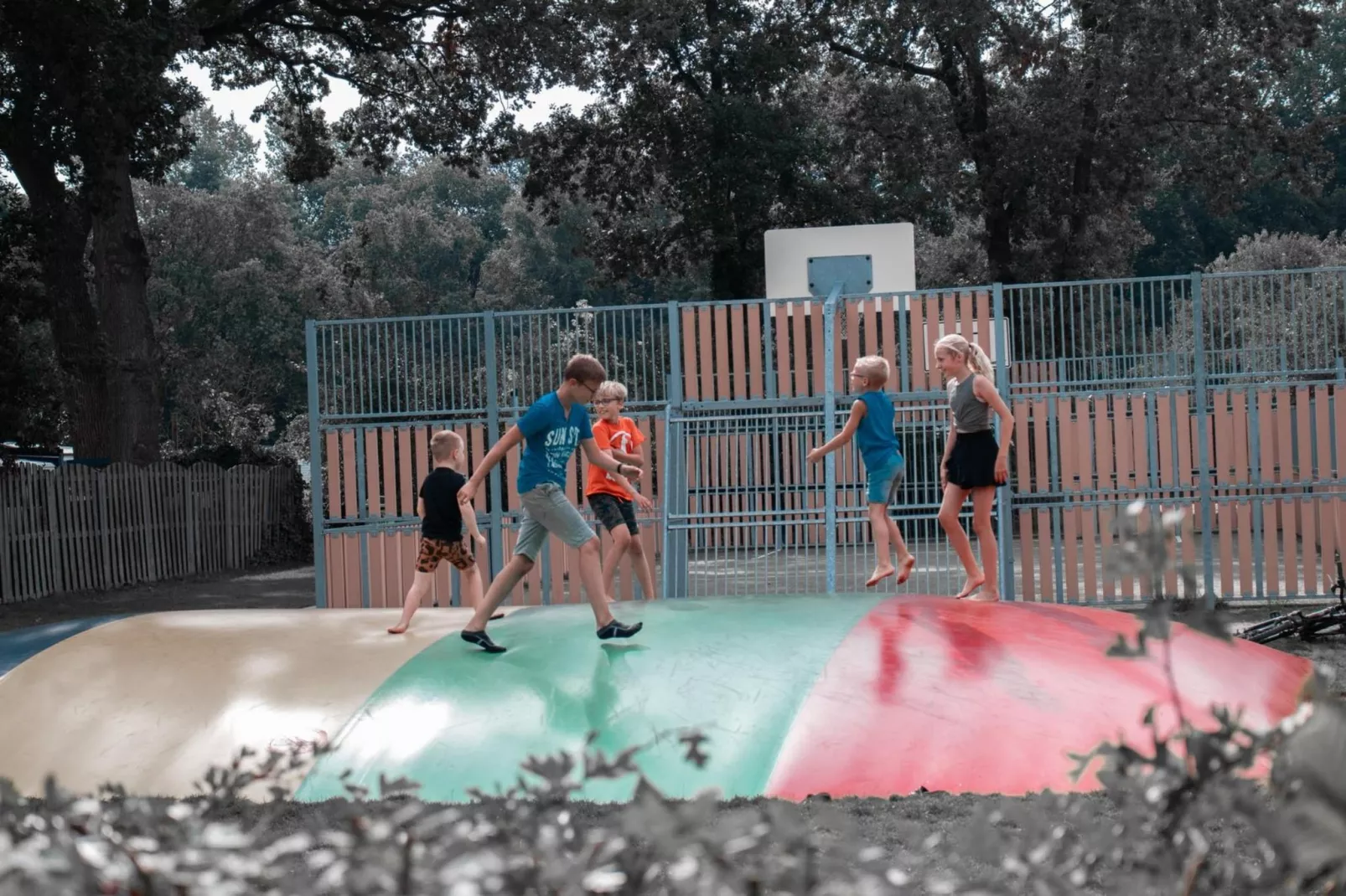 Boslodge l 4 persons-Parkfaciliteiten