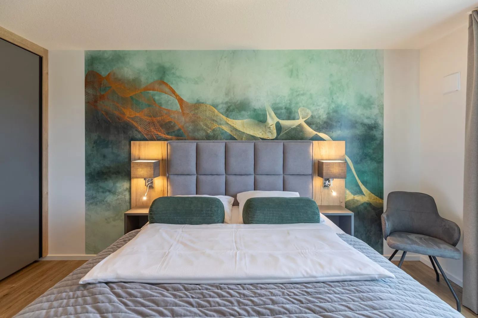 Sandbank de Luxe 7 auf Nordstrand-Slaapkamer