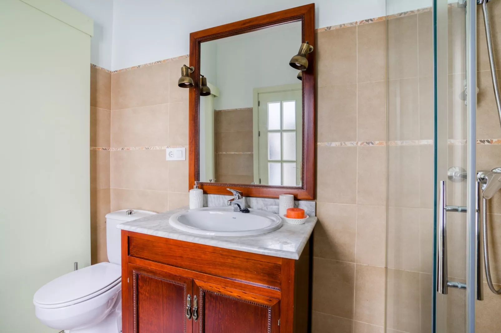 Casa De Huéspedes La Huerta-Badkamer