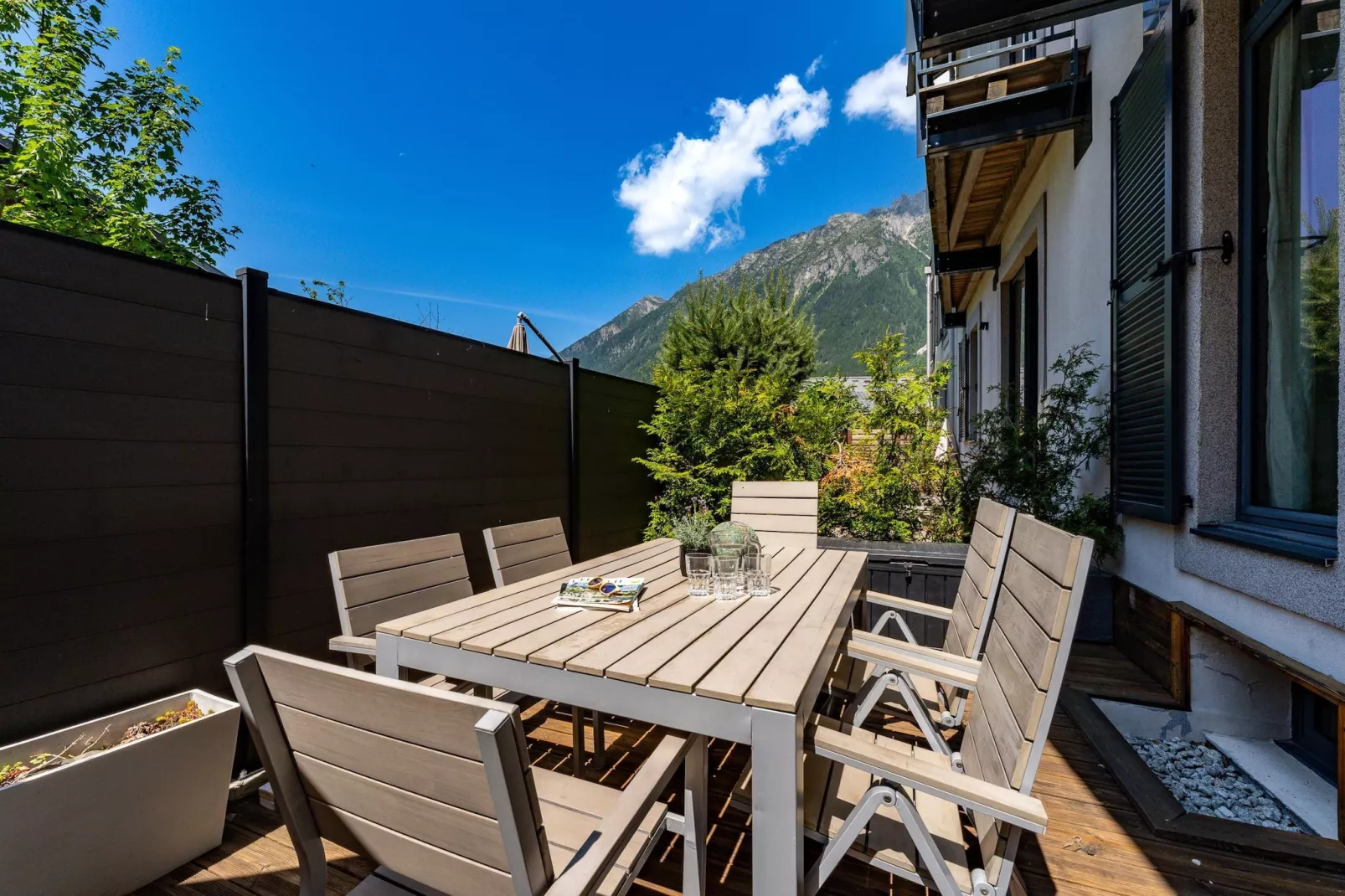 Chamois 1-Terrasbalkon