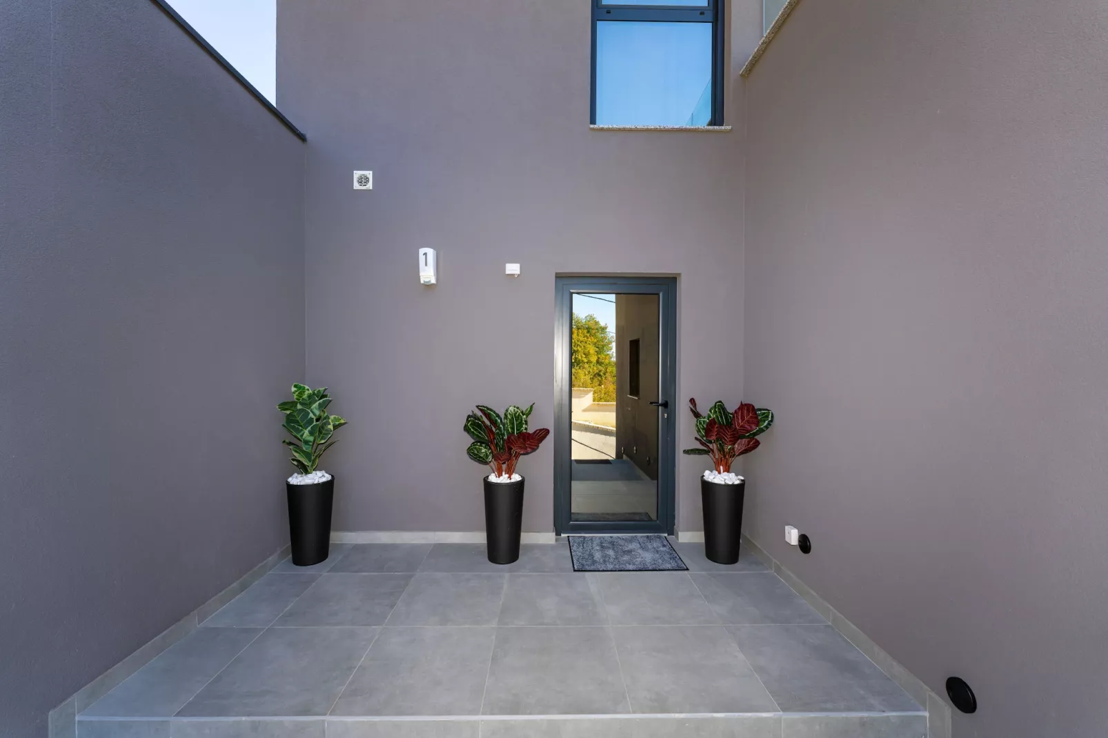 Sea view Villa Senti-Hal-ontvangst