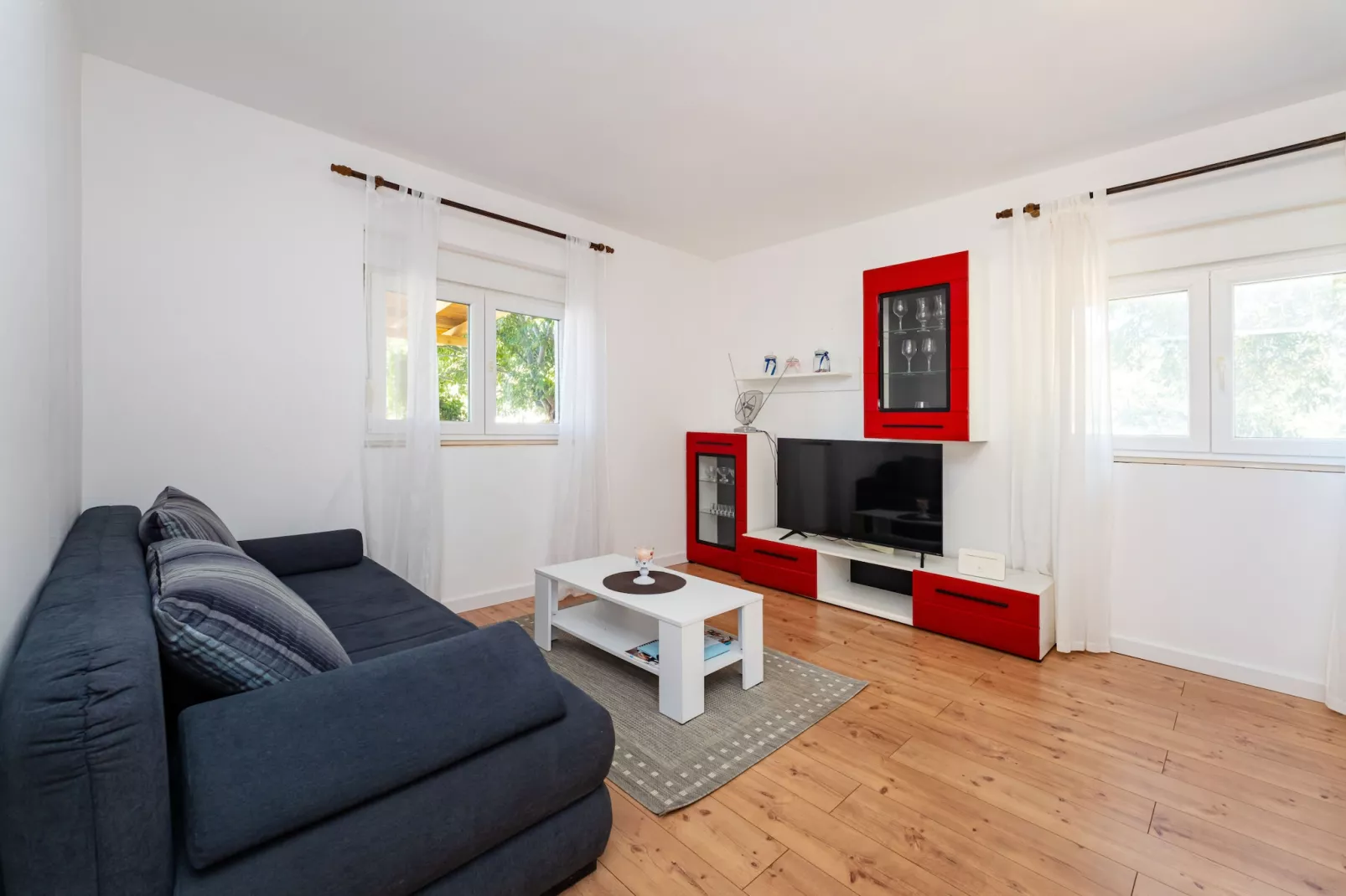 Holiday home Emily-Woonkamer