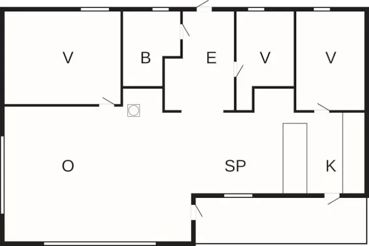 Rustig toevluchtsoord nabij strand -- By Traum Ferienwohnungen-Plattegrond