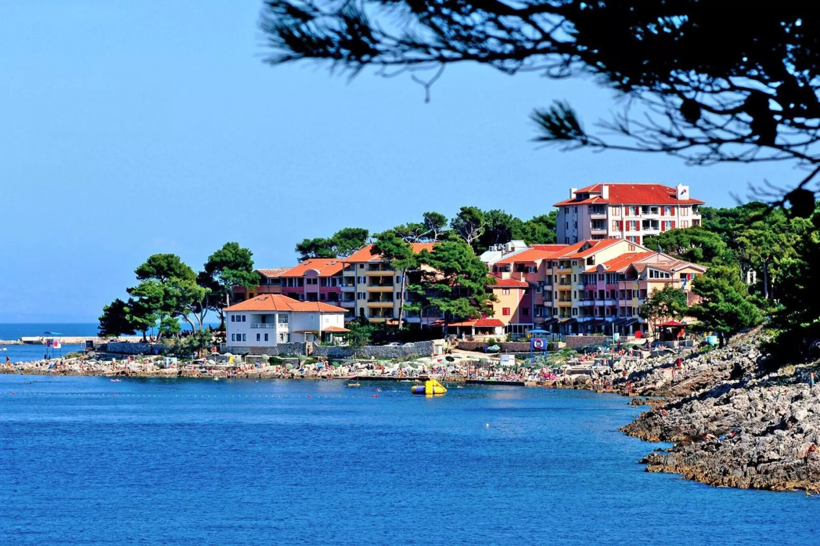 Apartments Punta, Veli Losinj-2-Raum-App., A1 (2+1), ca. 37 qm, für 3 Pers.-Gebieden zomer 1km