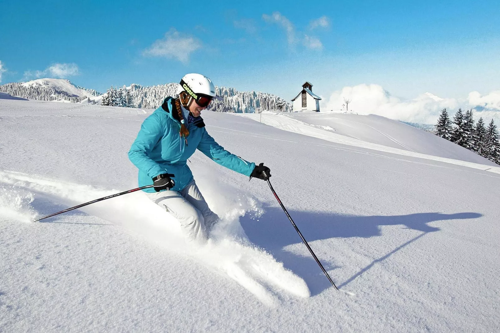 Brunner Apartments-Gebied winter 5km