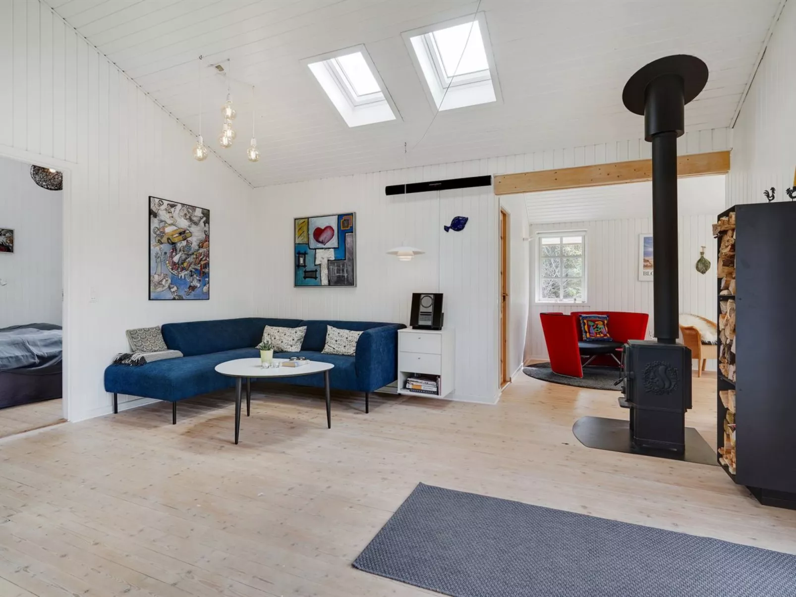 "Ansberga" - 1km from the sea-Binnen