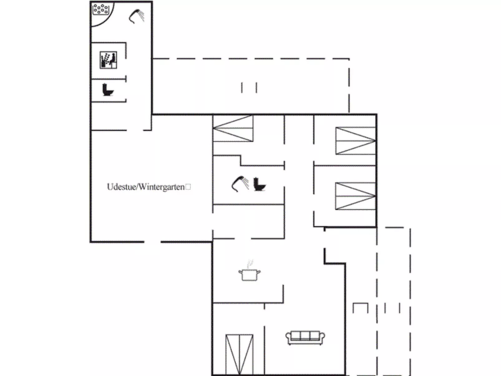 "Toralf" - 3.5km from the sea-Binnen