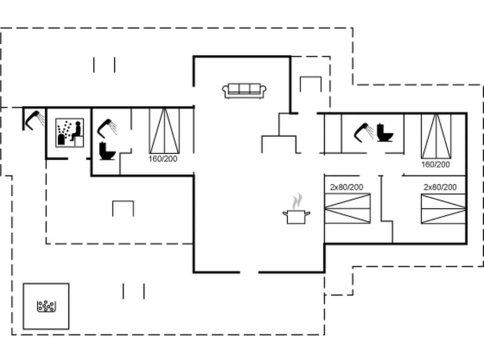 "Anila" - 80m from the sea-Binnen