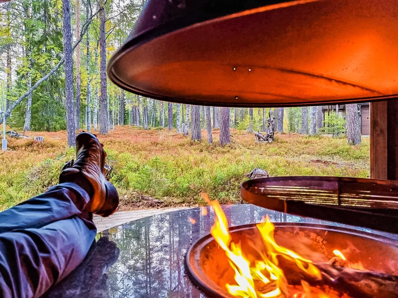 Arctic chalet-Binnen