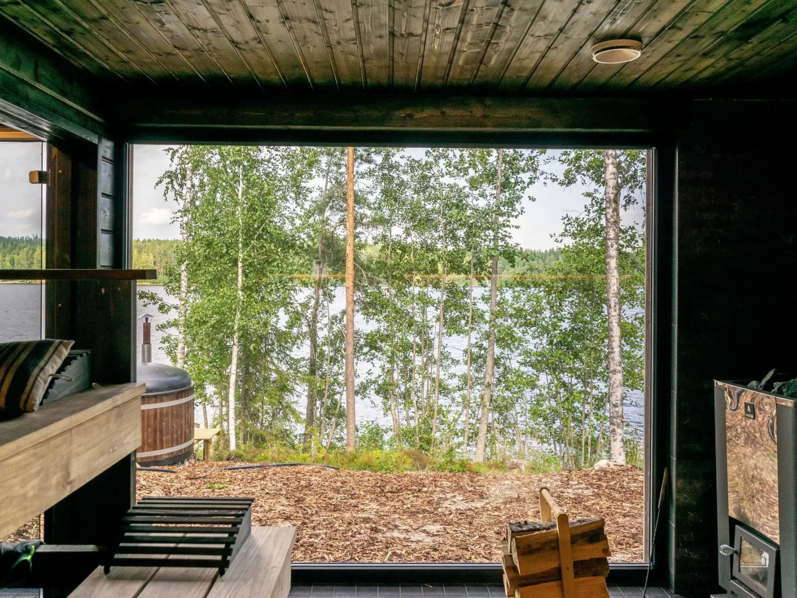 Hot pool cottage kesäranta-Binnen