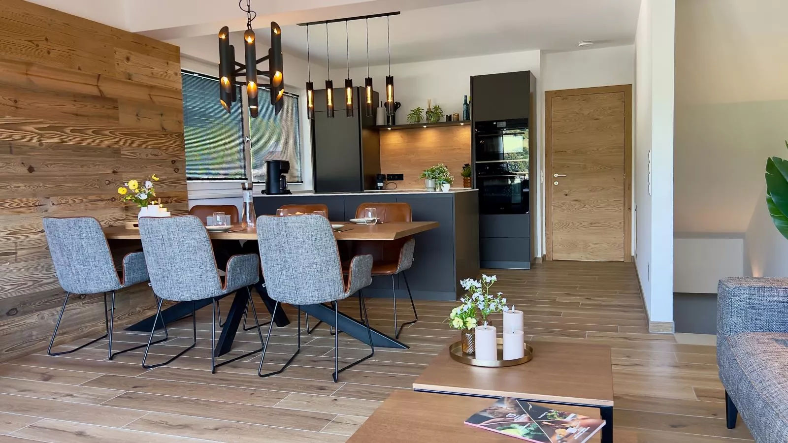 Grebenzen Lodge Starnberg 60A-Eetkamer