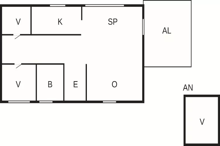 7 Personen vakantie huis in KIL-Plattegrond