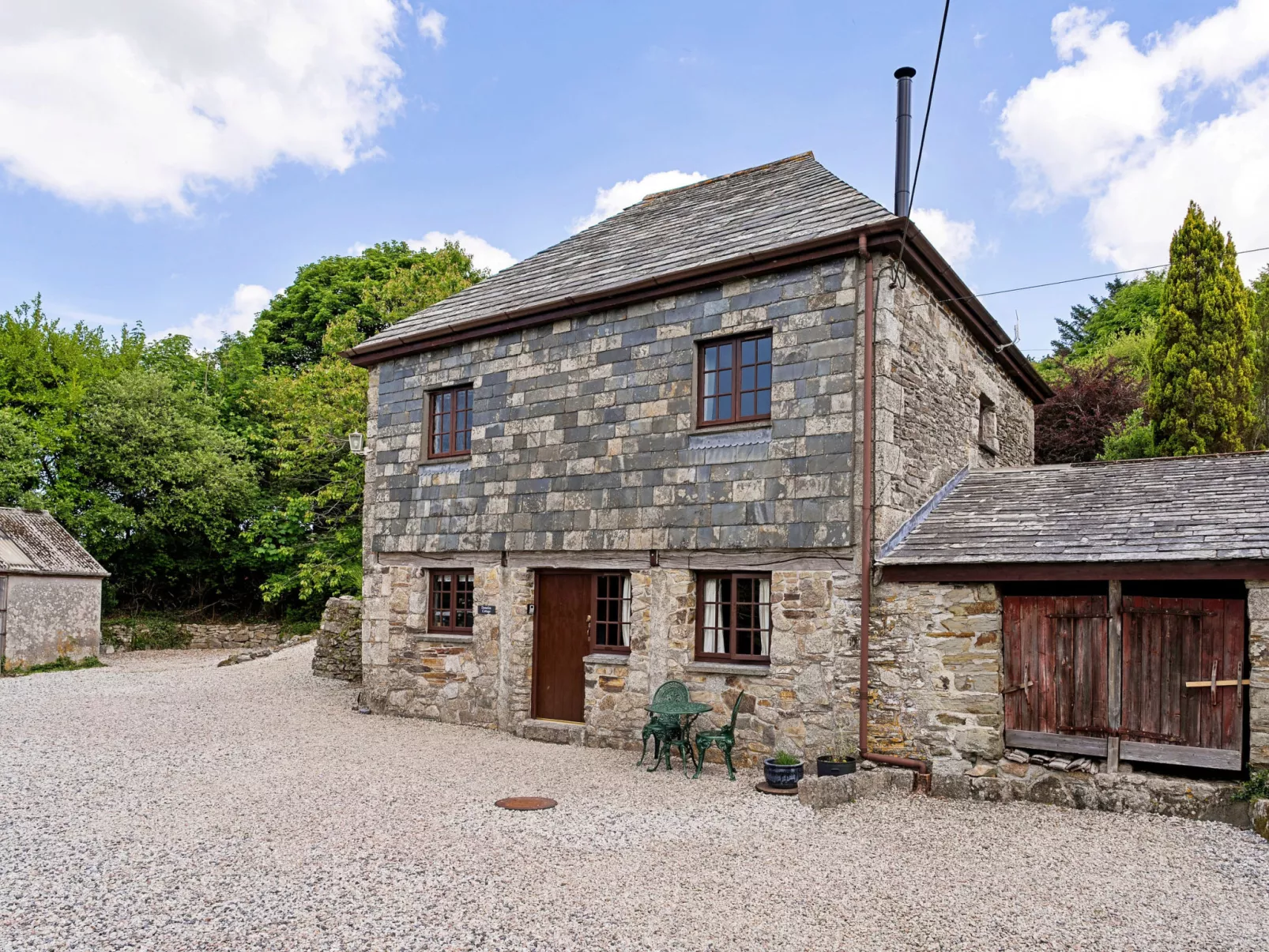 Demelza Cottage-Buiten