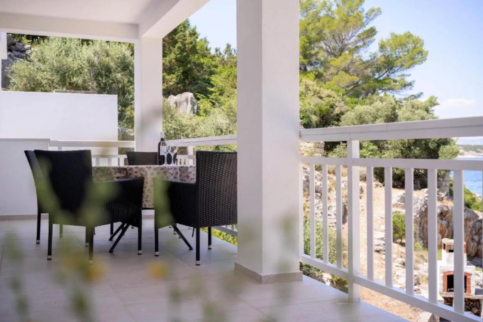 Vacation Home-Terrasbalkon