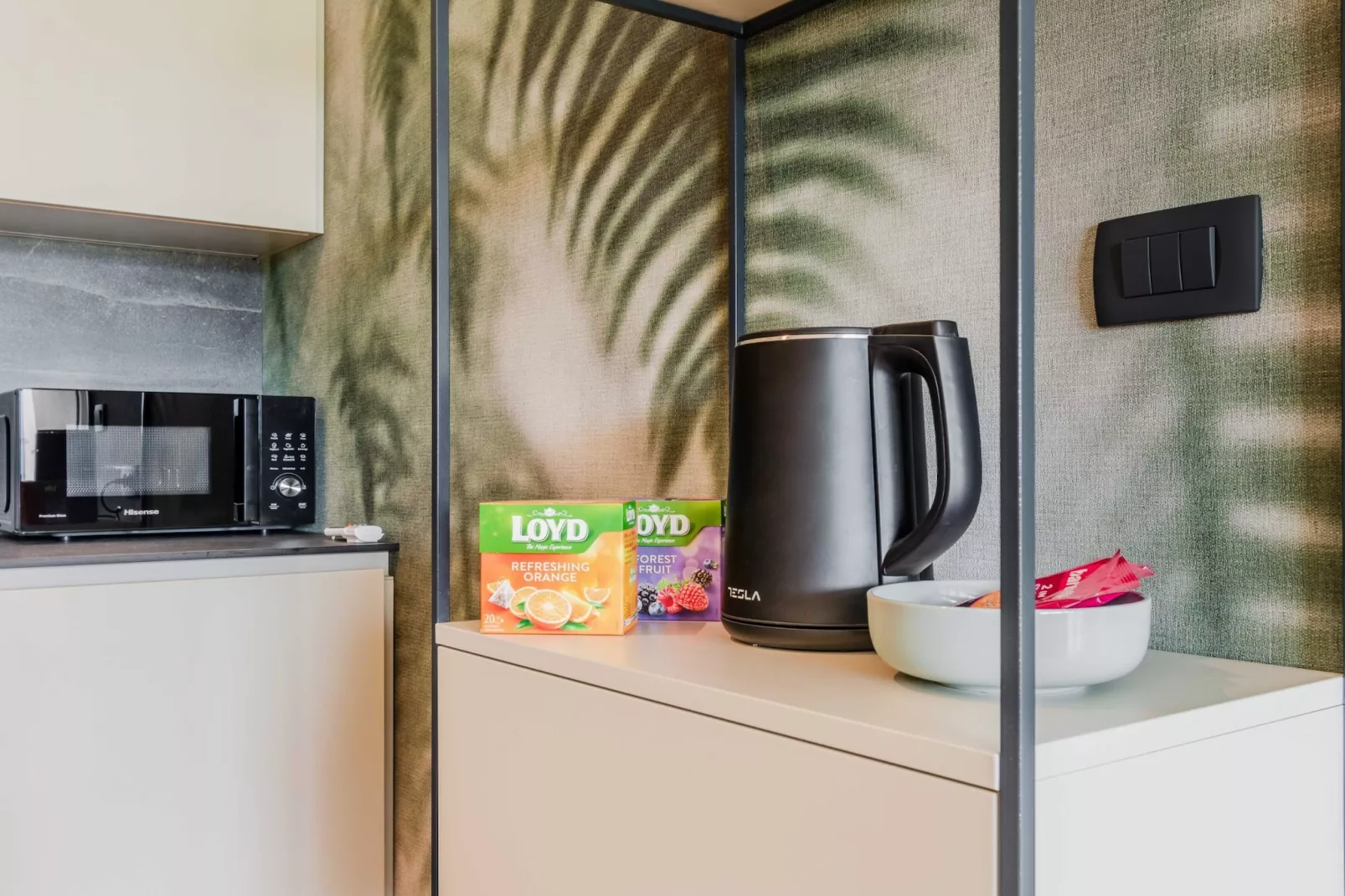 Bovec Chic Apartment with Sauna - One Bedroom Apartment with Balcony-Keuken