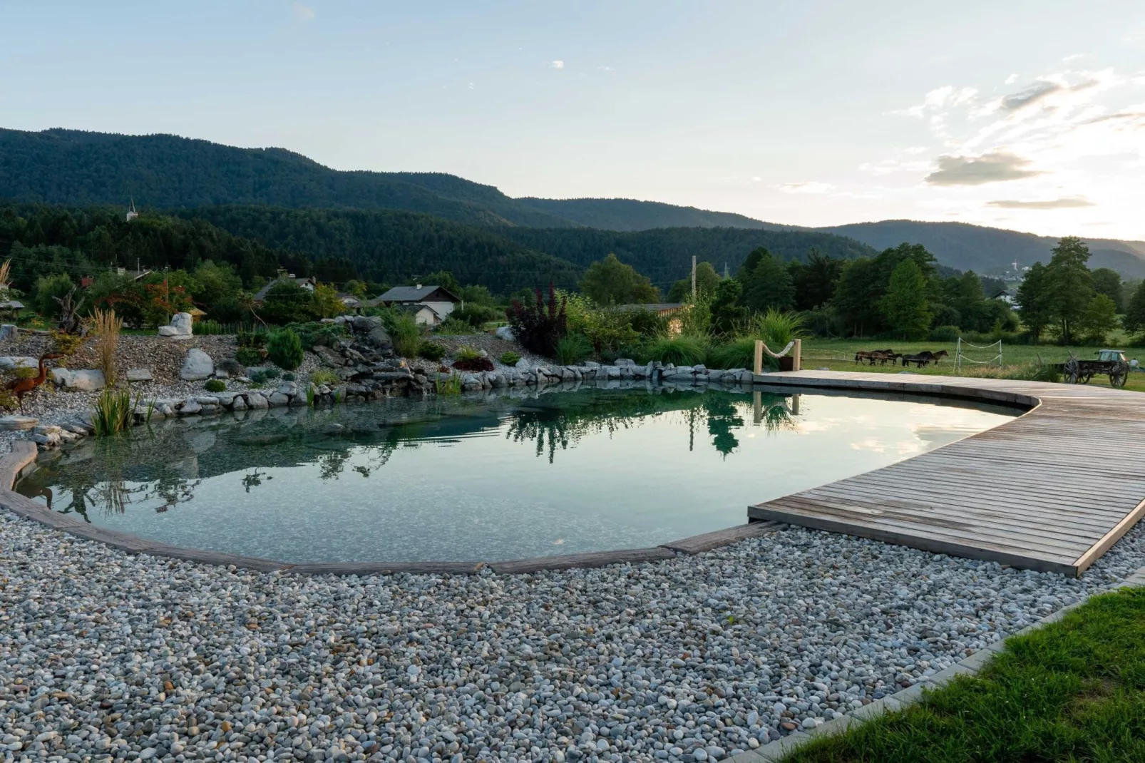 Echo Valley Hillside Holiday Home with Sauna - Two Bedroom Holiday Home with Sauna-Buitenlucht